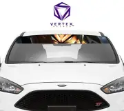 Broly DBZ Anime Sunstrip Windshield Wrap Banner Decal Premium 3M Vinyl