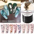 BORN PRETTY Metallic Painting Gel Nail Polish Gold Silver Liner Mirror UV Gel AU