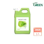 【GREEN綠的】水潤抗菌潔手乳加侖桶-綠茶3800ML(洗手乳)