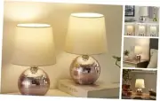 Mosaic Table Lamp Small Funky Lamp-Mini Desk Lamp Bedside Nightstand Light for