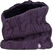 [HEAT HOLDERS] | SockShop | Ladies Winter Warm Thermal Neck Warmer | Women's One Size Fits Most | Purple
