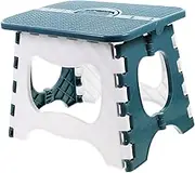 IMIKEYA 1pc Portable Folding Step Stool Lightweight Outdoor Stool for Camping Fishing and Gardening Plastic Design Nordic Easy One-Handed Fold
