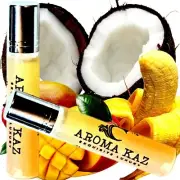 Banana Coconut Mango Perfume Roll-On Fragrance Oil Luxury Vegan/Cruelty-Free