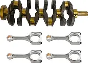 Areyourshop Engine Crankshaft w/Connecting Rod For Hyundai Sonata 2.4L 2006-2019 For Hyundai Tucson 2.4L 2010-2015 & 2018-2020 23510-2G500 23111-2G200