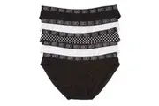 Rio 5 Pack Women Cotton Underwear Hipster Polka Dot Bikini Brief
