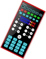 TINEASUR Professional Live Sound Card for Mobile Phone Audio Card Noise Reduction