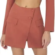 NEW WEWOREWHAT BLAZER MINI SKIRT SMALL