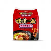 在飛比找PChome24h購物優惠-味味一品麻辣臭豆腐袋麵(3包)