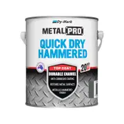 Dy-Mark 4L Hammered Charcoal MetalPro Quick Dry - 4L Charcoal