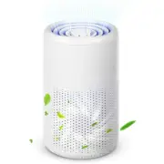 Air Purifiers HEPA Air Purifier for Home with USB Cable 20db Quiet Air Cleane...