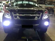 9006 HB4 80W LED super bright white projector globe for ISUZU DMAX foglights