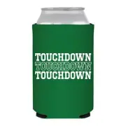 Touchdown Green Can Koozie