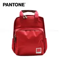 在飛比找PChome24h購物優惠-PANTONE™ 日系簡約後背包 紅色