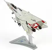 Replica Pre-Build Aircraf Metal1/72 Scale Navy Army F14 VF-111 Tomcat Fighter Aircraft Aircraft Military Model Display Enthusiasts Collection Collection Gift Display