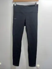 Under Armour Womens Size Medium Black Fitted High Rise Compression Leggings NWT