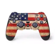 Countries of the World PS4 Pro/Slim Controller Skin - Distressed American Flag