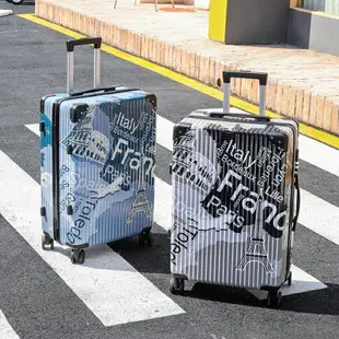行李箱18吋 卡通行李箱 24吋 小型行李箱 22吋 靜音萬向輪 密碼箱 耐用 結實 折疊旅行箱 拉桿箱