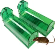 Vavilente 2 Piece Humane Mouse Trap, Mouse Traps Live Catch and Release Roden...