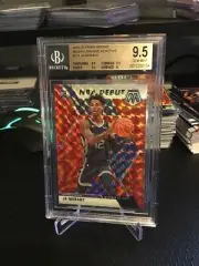 BGS 9.5 Ja Morant 2019 Panini Mosaic NBA Debut ORANGE REACTIVE PRIZM Rookie RC