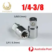 1/4 to 3/8 inch Socket Adapter Adaptor Converter Reducer Chrome Vanadium Steel