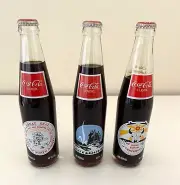 Full Unopened Bottles Coca-Cola 10 oz North Dakota 100th 1989 Centennial Coke
