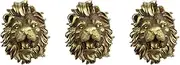 YARNOW Wall Fountain 3 pcs Lion Head Pond Fountain Nozzle Fountain Lion Head Nozzle Garden Water Sprayer Water Feature Spitter Waterfall Fountain Indoor