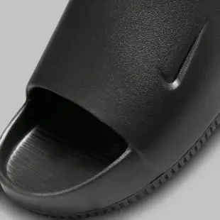 【NIKE 耐吉】休閒鞋 Nike Calm Slippers Slide SaiL 拖鞋 黑 全防水 厚底 男鞋 FD4116-001