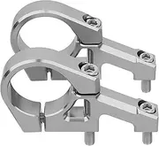Direct Mount Stem, Handlebar Clamp Bike Direct Mount Stem, Heavy Duty Aluminum Alloy Riding Gear for Beginners Enthusiasts Adults