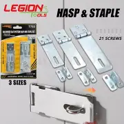 Latch Lock Hasp And Staple For Padlock Gate Door Shed Galvanised