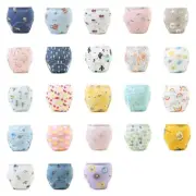 Cartoon Pattern Toddler Training Underwear Leakproof Diaper Pants Washable