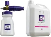 Autoglym Polar Wash starter bundle. includes The foam cannon Polar Blaster and 2.5L Polar Wash