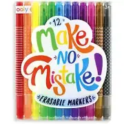OOLY Make No Mistake Erasable Markers, Set of 12