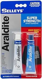 Selleys Araldite Super Strength Epoxy Adhesive 35 ml, Clear