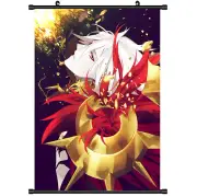 Anime Red Lancer Sindri Fate Apocrypha Grand Order Wall Poster Scroll 2629