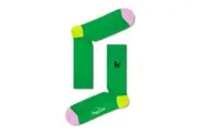 Happy Socks Poodle Ribbed Embroidery Sock (7300)