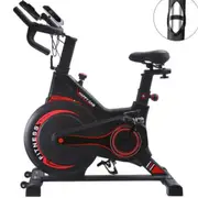 Kangaroo Fitness Black Yellow Magnetic Resistance Spin Bike – Heavy Duty 150kg Weight Capacity