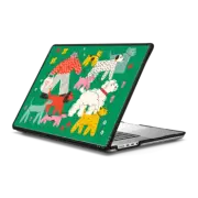 MacBook Pro 16-inch (M1 - M4) Impact Case Dog Walk Macbook Case by Tess Smith-Roberts