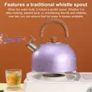 Hob Kettle Tea Kettle Capacity Whistling Tea Kettle with Touch for Induction