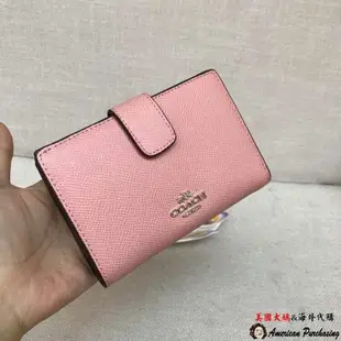 潮牌COACH 寇馳 53436 53562 54023 54010 中款夾扣多卡位中夾 原裝正品 海外代購-雙喜生活