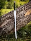 The Witcher Handmade Steel Sword of Geralt of Rivia Handmade Replica W / Sheath