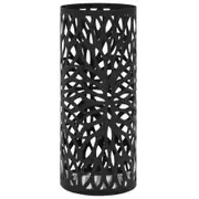 Umbrella Stand Leaves Steel Black