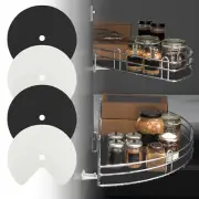 2 Pcs Shelf Liners for Cabinets 26 Inches Circle Kitchen Shelf Liner Non beDLV