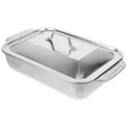 Thickened Grilled Baking Pan with Rack Pans Stainless Steel
