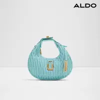 在飛比找momo購物網優惠-【ALDO】AURAI-時尚皺褶款新月手提包-女包(藍色)