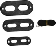 BESPORTBLE 2 Pack Reptile Harness Set Nylon Simulated 3 Chest Harnesses 1 Traction Rope for Safe Pet Hauling