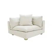 [James Lane] Tully Muse Flax Corner Sofa Chair Module