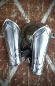 Medieval Knight Armour Sliver Bracers Steel Armour Fantasy Warrior Costume gift