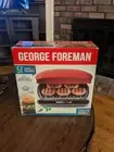 George Foreman Grill & Panini Press: Model GR2080R, 5 Serving Grill - Red (New)