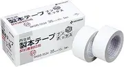 Nichiban BKBB-35 Bookbinding Tape, 1.4 inches (35 mm) x 32.8 ft (10 m) Rolls, 5 Rolls, White Bunbox