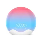 Sunrise Alarm Clock Light with Control,Dual-Sided Light Alarm Clock for3841